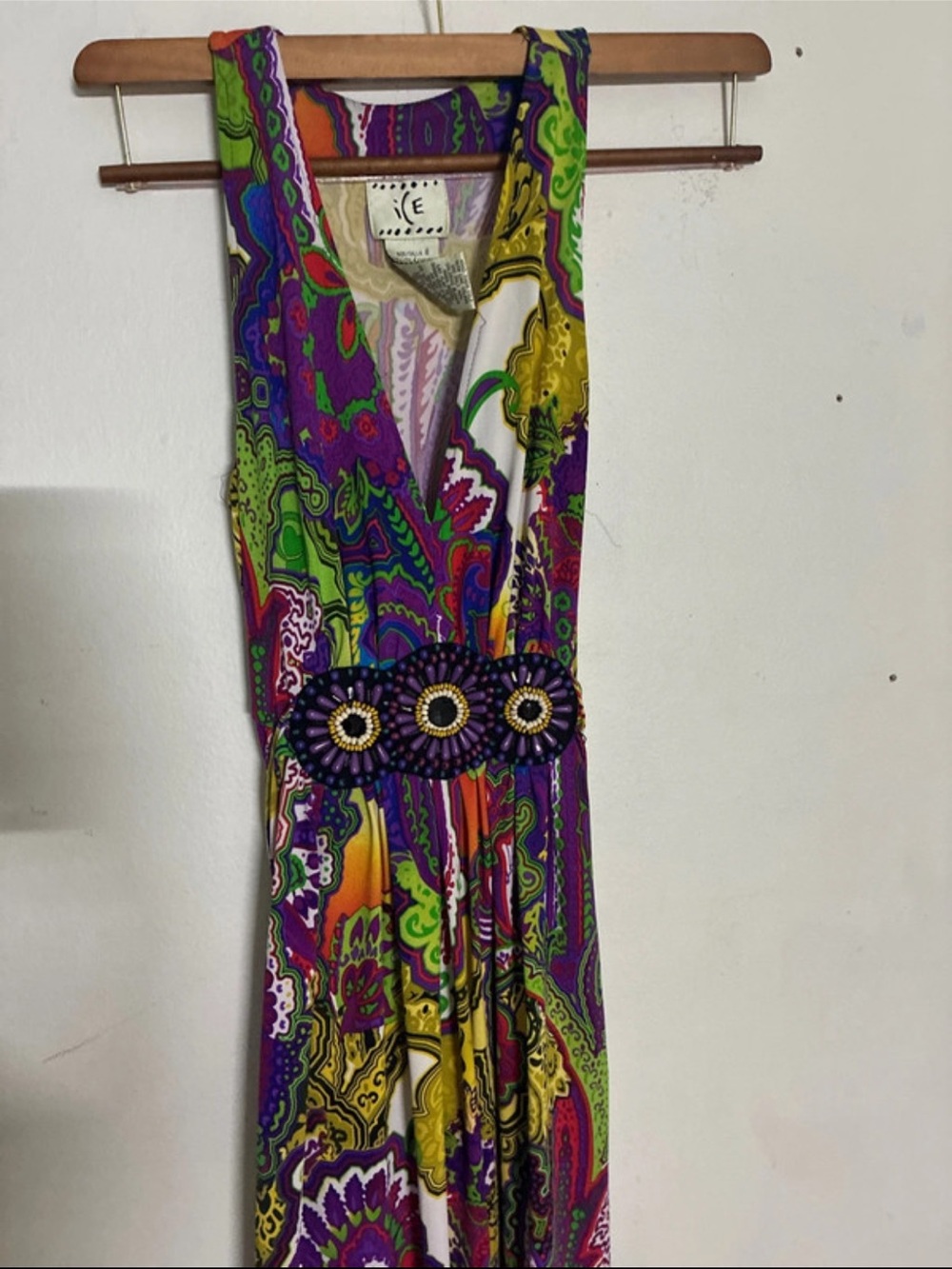 Vintage Y2K ICE Maxi Dress - Picture 2 of 6